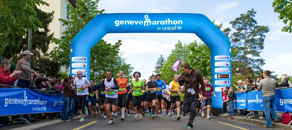 Inflatable Arch For Marathon Races