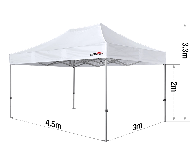 SQU40 Aluminum Commercial 3x4.5M