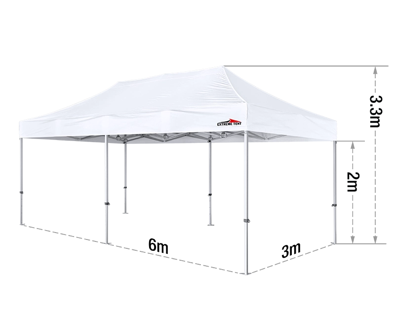 SQU40 Aluminum Commercial 3x6M
