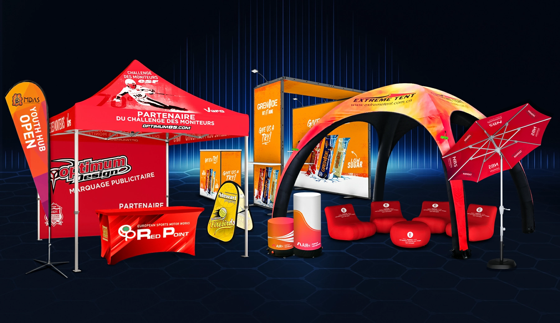 Custom Printed Outdoor Marketing Products