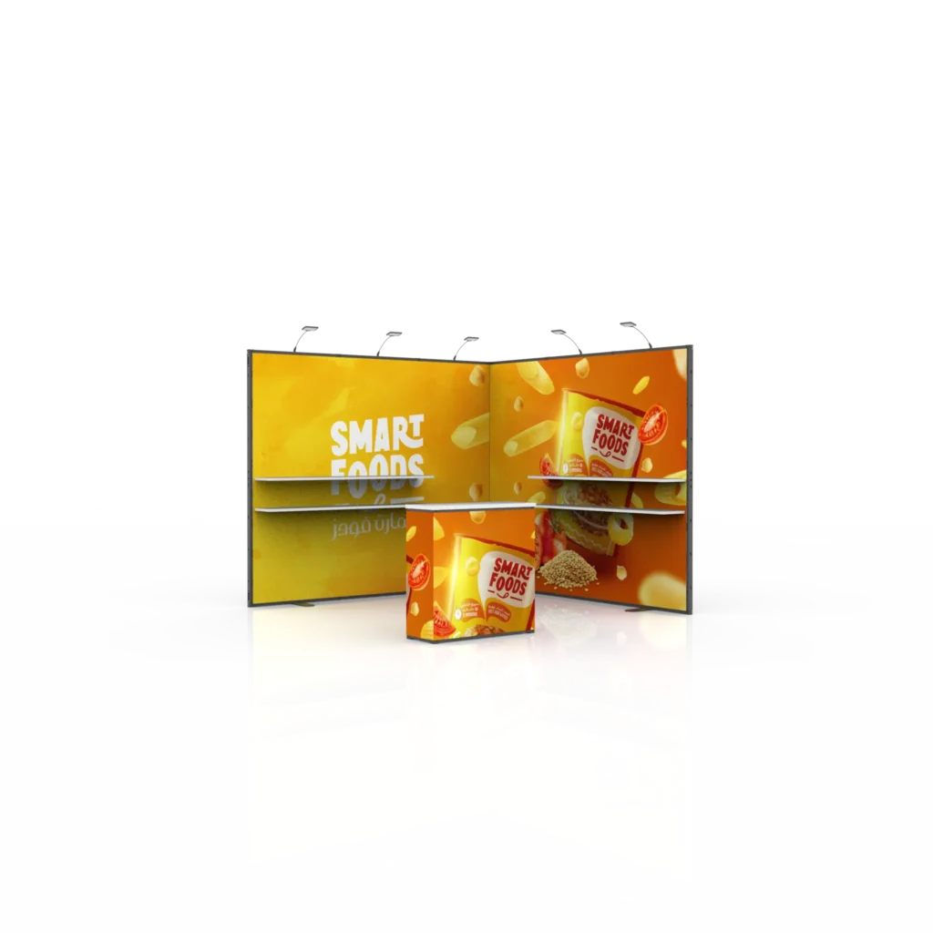 10x10FT Double-sided Quick Module Trade Show Exhibition