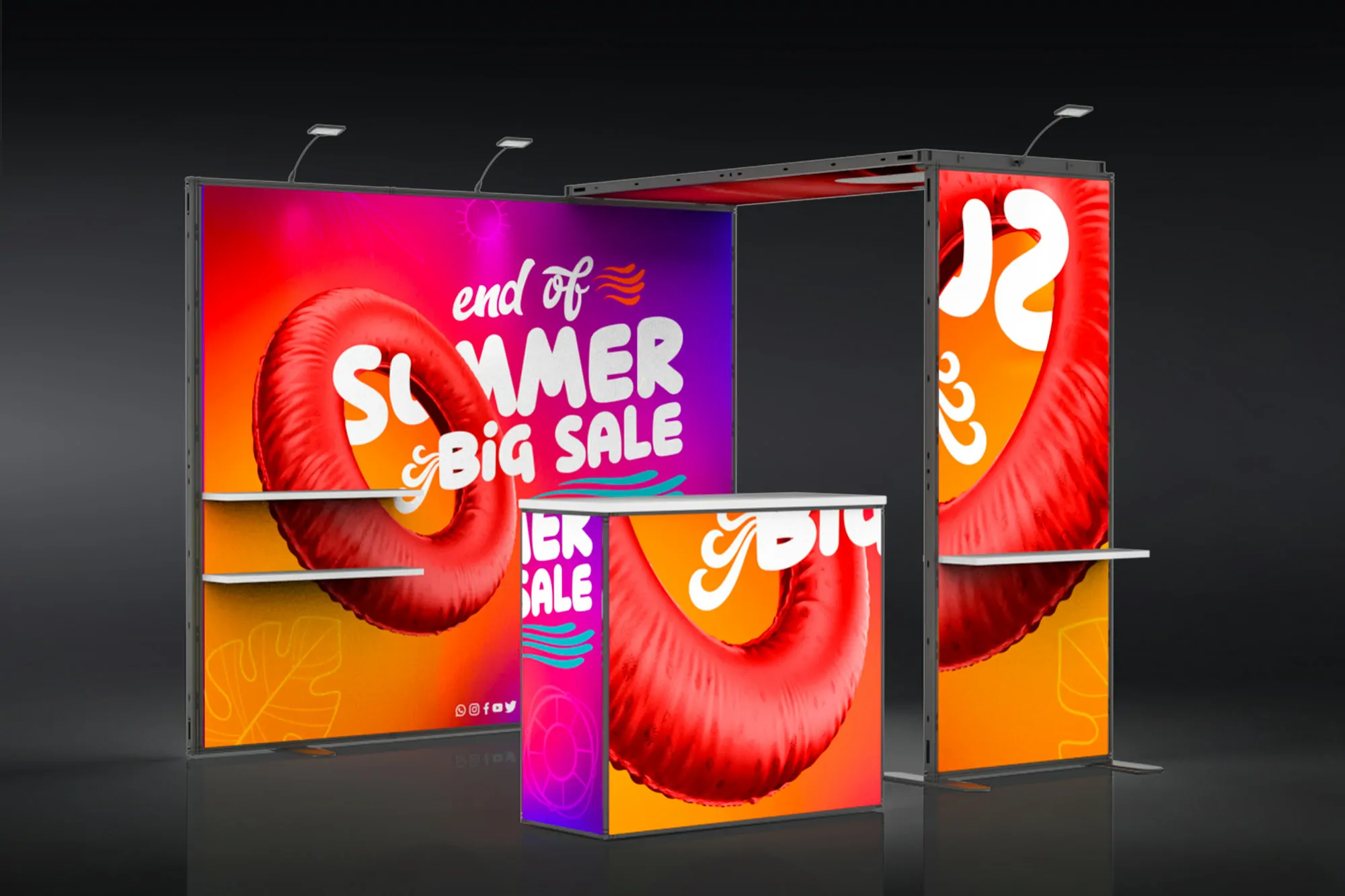 10x10FT Trade Show Booths