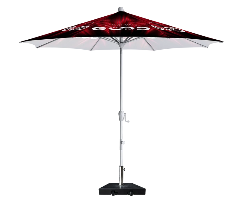 Custom Printing Tilt Patio Umbrella 2.8M