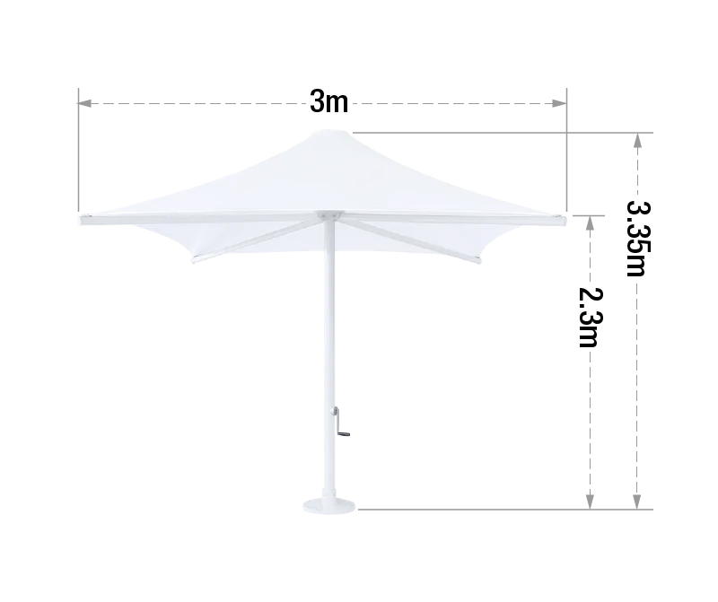 Heavy Duty PVC Umbrella 3M
