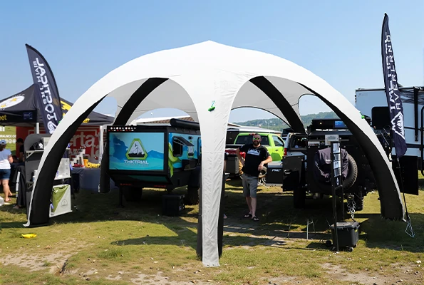 Hexagonal Inflatable Tent Plain
