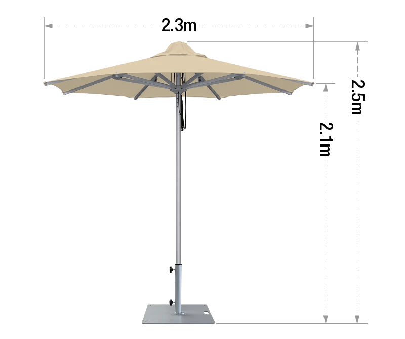 Market Umbrella 2.3M
