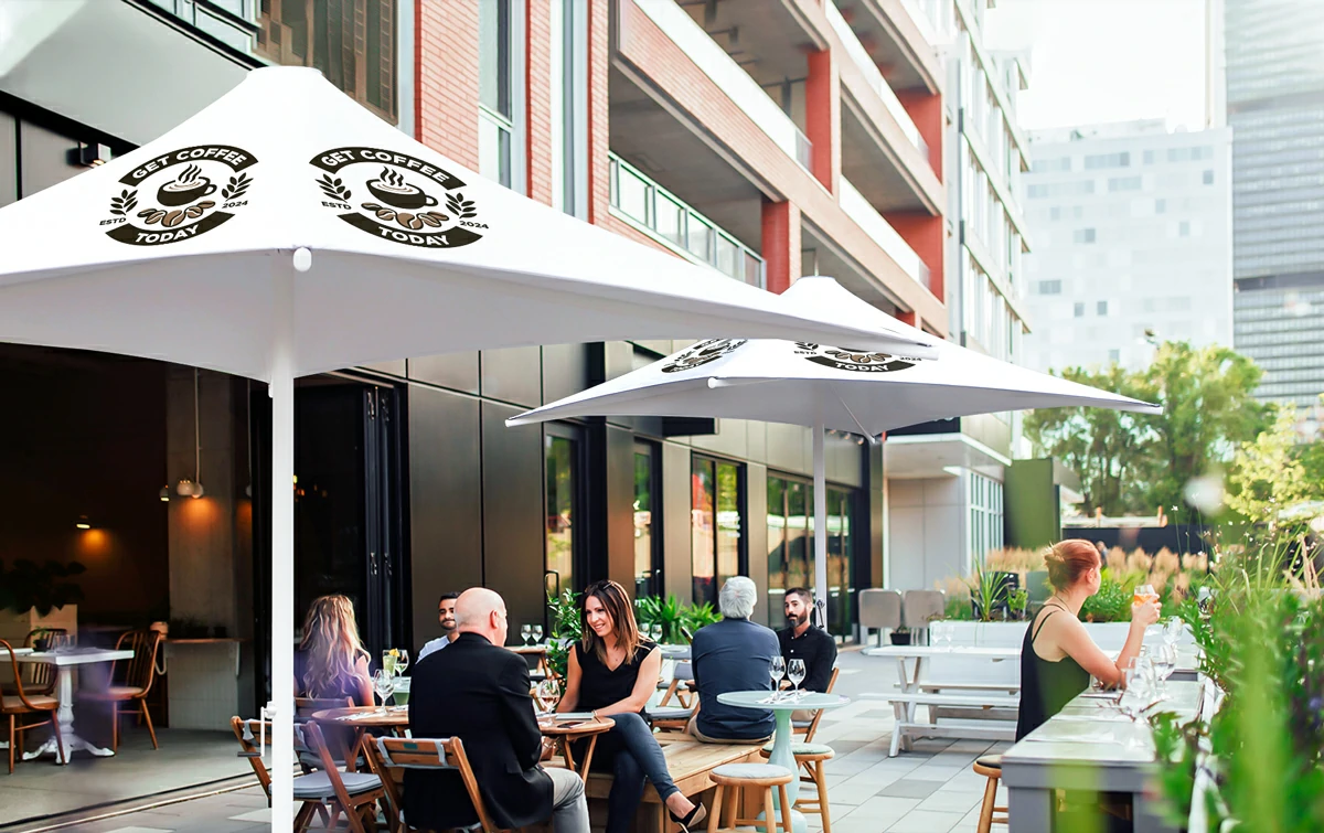 Custom Printing Heavy Duty PVC Umbrella